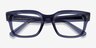 Ray-Ban RB7217 Chad Dark Blue Eco-friendlyEyeglass Frames from EyeBuyDirect, Closed View