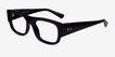 Ray-Ban RB7218 Kristin Black Alternative MaterialsEyeglass Frames from EyeBuyDirect, Angle View