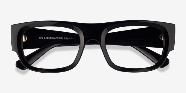 Ray-Ban RB7218 Kristin Black Eco-friendlyEyeglass Frames from EyeBuyDirect, Closed View