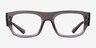 Ray-Ban RB7218 Kristin Transparent Gray Eco-friendlyEyeglass Frames from EyeBuyDirect, Front View