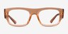 Ray-Ban RB7218 Kristin Transparent Orange Eco-friendlyEyeglass Frames from EyeBuyDirect, Front View