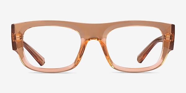 Ray-Ban RB7218 Kristin Transparent Orange Plastic Eyeglass Frames