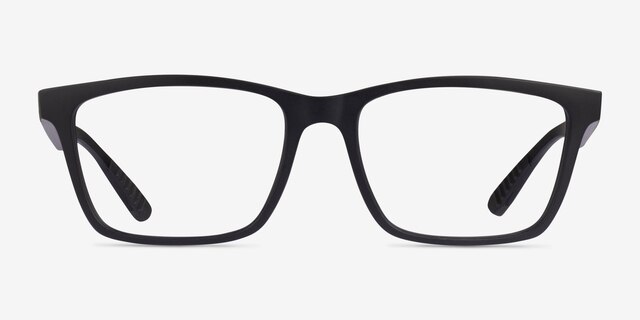 Ray-Ban RB7025 Matte Black PlasticEyeglass Frames from EyeBuyDirect, Front View