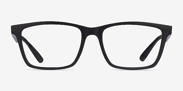 Ray-Ban RB7025 Matte Black Plastic Eyeglass Frames