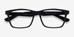 Ray-Ban RB7025 Matte Black PlasticEyeglass Frames from EyeBuyDirect, Closed View
