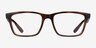 Ray-Ban RB7025 Tortoise PlasticEyeglass Frames from EyeBuyDirect, Front View