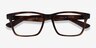 Ray-Ban RB7025 Tortoise PlasticEyeglass Frames from EyeBuyDirect, Closed View