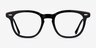 Ray-Ban RB5398 Hawkeye Shiny Black AcetateEyeglass Frames from EyeBuyDirect, Front View