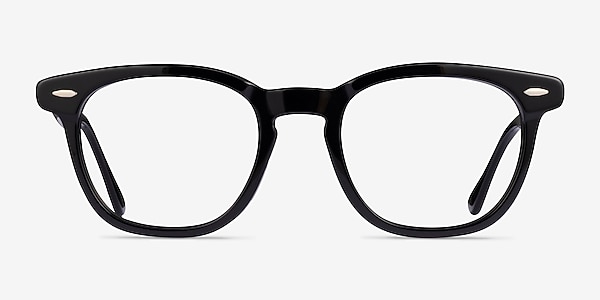Ray-Ban RB5398 Hawkeye Shiny Black Acetate Eyeglass Frames
