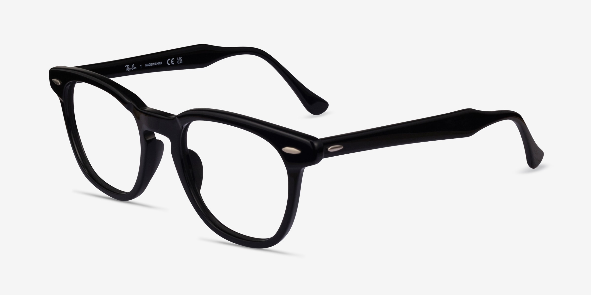 Ray-Ban RB5398 Hawkeye - Wayfarer Gray Clear Frame Eyeglasses | Eyebuydirect