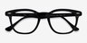 Ray-Ban RB5398 Hawkeye Shiny Black AcetateEyeglass Frames from EyeBuyDirect, Closed View