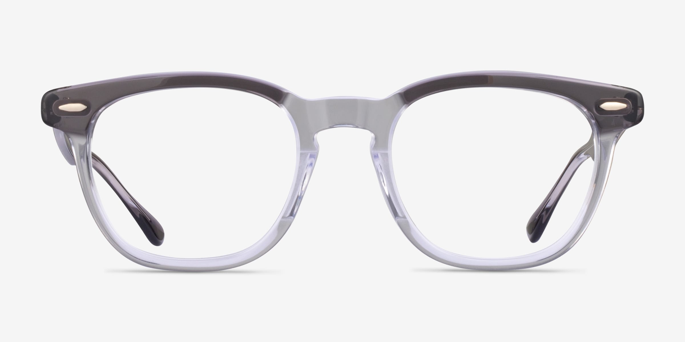 Ray-Ban RB5398 Hawkeye - Square Gray Clear Frame Eyeglasses