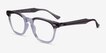 Ray-Ban RB5398 Hawkeye Gray Clear AcetateEyeglass Frames from EyeBuyDirect, Angle View