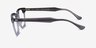Ray-Ban RB5398 Hawkeye Gray Clear AcetateEyeglass Frames from EyeBuyDirect, Side View