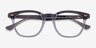 Ray-Ban RB5398 Hawkeye Gray Clear AcetateEyeglass Frames from EyeBuyDirect, Closed View
