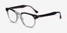 Ray-Ban RB5398 Hawkeye Clear Black AcetateEyeglass Frames from EyeBuyDirect, Angle View
