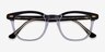 Ray-Ban RB5398 Hawkeye Clear Black AcetateEyeglass Frames from EyeBuyDirect, Closed View