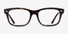 Ray-Ban RB5383 Tortoise AcetateEyeglass Frames from EyeBuyDirect, Front View