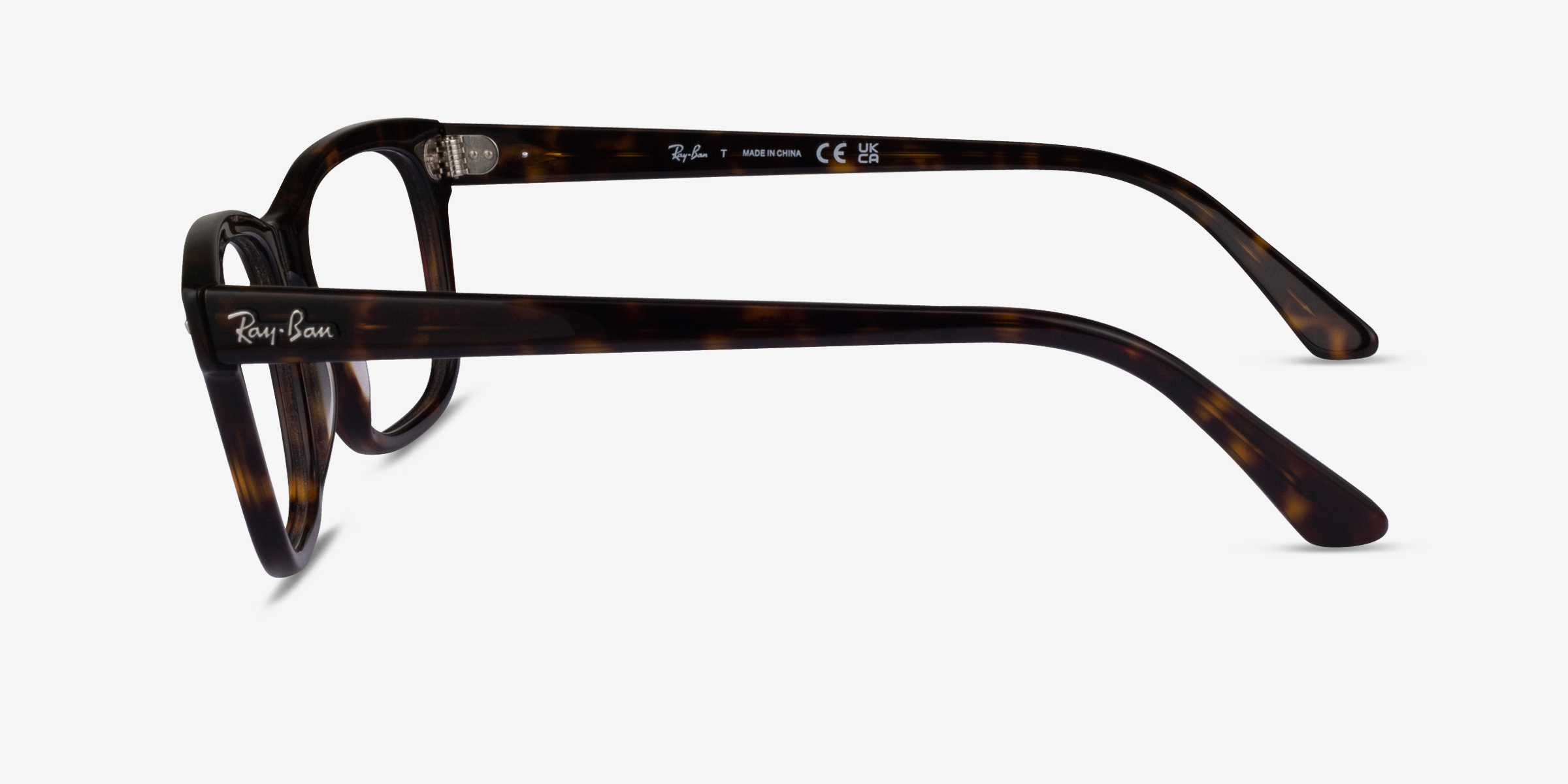 Ray-ban Rb5383 - Wayfarer Tortoise Frame Eyeglasses 