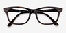 Ray-Ban RB5383 Tortoise AcetateEyeglass Frames from EyeBuyDirect, Closed View