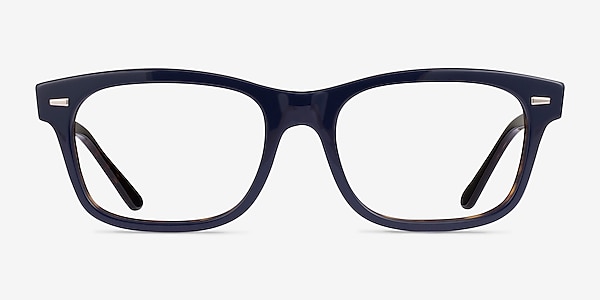 Ray-Ban RB5383 Blue Tortoise Acetate Eyeglass Frames