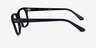 Ray-Ban RB5383 Blue Tortoise AcétateMontures de lunettes de vue d'EyeBuyDirect, Vue de Côté