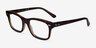Ray-Ban RB5383 Tortoise Clear Yellow AcetateEyeglass Frames from EyeBuyDirect, Angle View