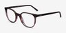 Ray-Ban RB5397 Elliot Striped Brown AcetateEyeglass Frames from EyeBuyDirect, Angle View