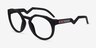 Oakley OX8139 Hstn Matte Black PlasticEyeglass Frames from EyeBuyDirect, Angle View