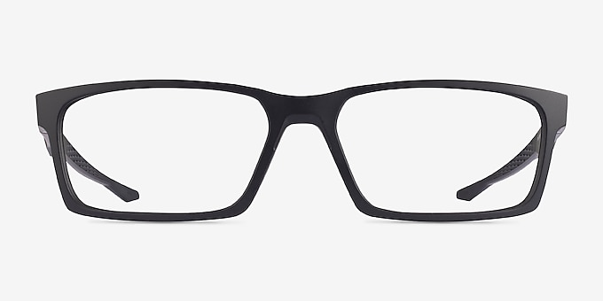 Oakley Overhead Satin Black Plastic Eyeglass Frames