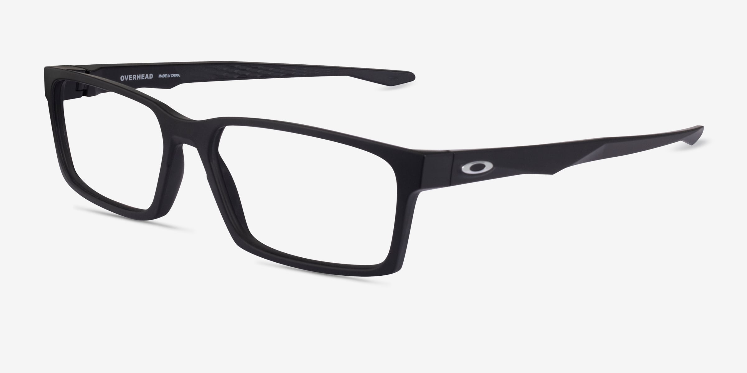 Oakley Overhead - Rectangle Satin Black Frame Eyeglasses