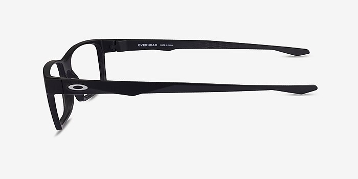 Oakley Overhead Satin Black Plastic Eyeglass Frames from EyeBuyDirect