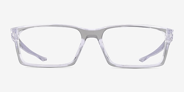 Oakley Overhead Polished Clear Plastic Eyeglass Frames