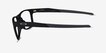 Oakley Activate Satin Black PlasticEyeglass Frames from EyeBuyDirect, Side View