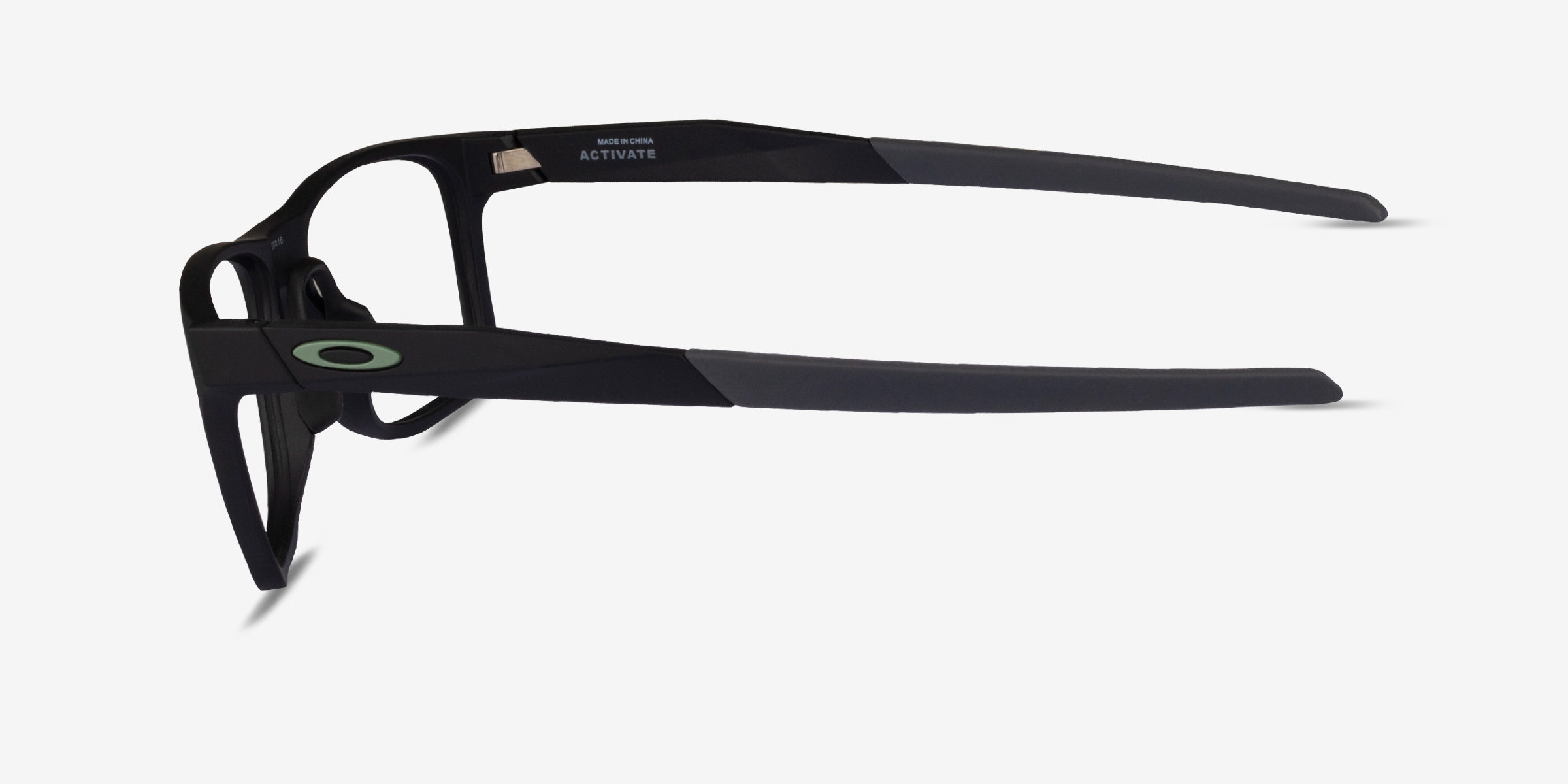 Oakley Activate - Square Satin Black Frame Eyeglasses | Eyebuydirect