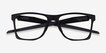 Oakley Activate Satin Black PlasticEyeglass Frames from EyeBuyDirect, Closed View