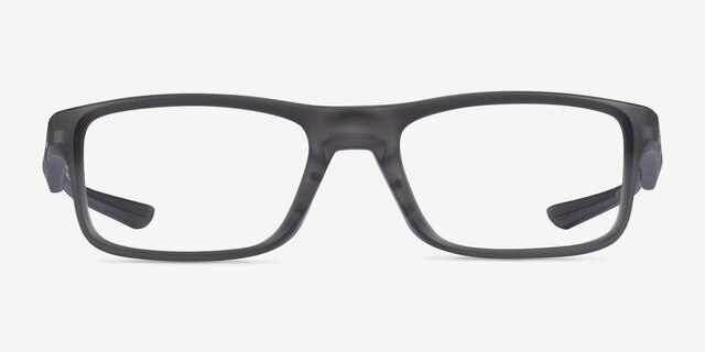 Oakley Plank 2.0 Satin Gray PlastiqueMontures de lunettes de vue d'EyeBuyDirect, Vue de Face