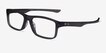 Oakley Plank 2.0 Satin Gray Smoke PlasticEyeglass Frames from EyeBuyDirect, Angle View