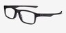 Oakley Plank 2.0 Gray Smoke PlasticEyeglass Frames from EyeBuyDirect, Angle View