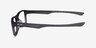 Oakley Plank 2.0 Gray Smoke PlasticEyeglass Frames from EyeBuyDirect, Side View