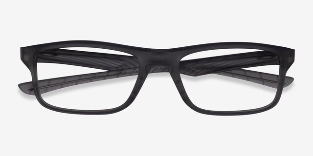Oakley Plank 2.0 Gray Smoke PlasticEyeglass Frames from EyeBuyDirect, Closed View