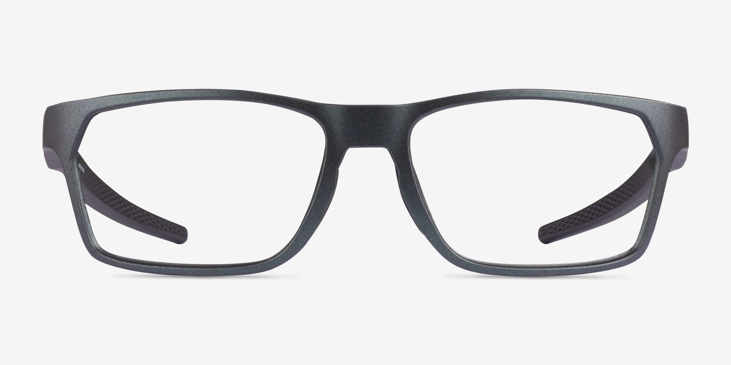 Oakley Hex Jector - Rectangle Silver Frame Eyeglasses