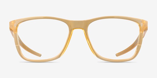 Oakley Centerboard Light Curry PlasticEyeglass Frames from EyeBuyDirect, Front View