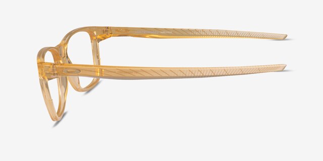 Oakley Centerboard Light Curry PlasticEyeglass Frames from EyeBuyDirect, Side View