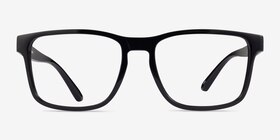 ARNETTE Elbo Noir Plastique Montures de lunettes de vue d'EyeBuyDirect, Vue de Face