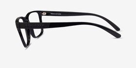 ARNETTE Elbo Noir Plastique Montures de lunettes de vue d'EyeBuyDirect, Vue de Côté