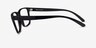 ARNETTE Elbo Black PlasticEyeglass Frames from EyeBuyDirect, Side View