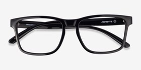 ARNETTE Elbo Noir Plastique Montures de lunettes de vue d'EyeBuyDirect, Vue Rapprochée