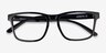 ARNETTE Elbo Black PlasticEyeglass Frames from EyeBuyDirect, Closed View