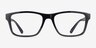 ARNETTE Fakie Black PlasticEyeglass Frames from EyeBuyDirect, Front View